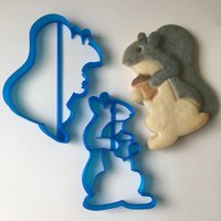 Eichhörnchen Mit Eichel Ausstecher Set von Sweet3DCreations