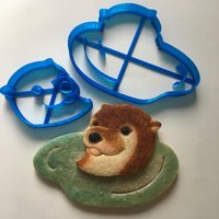 Flussotter Ausstech-Set von Sweet3DCreations