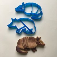 Gürteltier Cookie Cutter Set von Sweet3DCreations