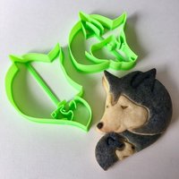 Husky Mama Und Welpe Ausstecher Set von Sweet3DCreations