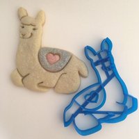 Lama Keksschneider von Sweet3DCreations