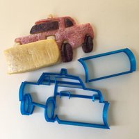 Notfallfahrzeug Ausstech-Set - Schneepflug von Sweet3DCreations