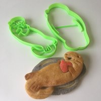 Otter Mit Herz Ausstechformen von Sweet3DCreations