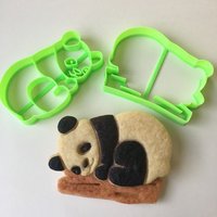 Panda Cub Ausstecher Set von Sweet3DCreations