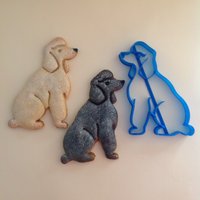 Pudel-Ausstechform 3D Gedruckt Aus Pla | Single-Layer-Design Für Einfaches Dekorieren Hunde-Geburtstags-Party Veranstaltungen Zum Thema Haustiere von Sweet3DCreations