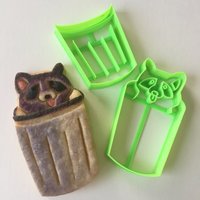 Rascal Waschbär Ausstecher Set von Sweet3DCreations