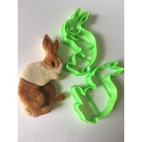 Schüchternes Häschen Cookie Cutter Set von Sweet3DCreations