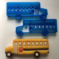 Schulbus Ausstech-Set von Sweet3DCreations