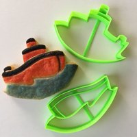 Tugboat Keksschneider Set von Sweet3DCreations