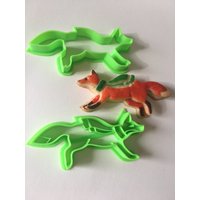 Winter Fuchs Ausstech-Set - Weihnachtskeks-Ausstecher von Sweet3DCreations