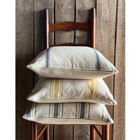 Mix & Match | Getreidesack Kissenbezug Inlett Streifen Vorne Rückseite Fester Stoff Reißverschluss Mix & Match | Getreidesack Kissenbezug Inlett Streifen Vorne Rückseite Fester Stoff Reißverschluss von SweetAnnieAcres