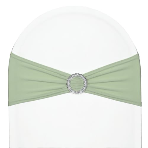 SweetEver SweetEasy Stuhlschärpen aus Spandex, langlebige Verarbeitung, Dehnbare Schleifen mit Schnalle, dehnbar, für Hochzeit, Party, Bankett, Event, Brautparty, Geburtstag, Feier, Dekoration, 50 SweetEver SweetEasy Stuhlschärpen aus Spandex, langlebige Verarbeitung, Dehnbare Schleifen mit Schnalle, dehnbar, für Hochzeit, Party, Bankett, Event, Brautparty, Geburtstag, Feier, Dekoration, 50 von SweetEasy