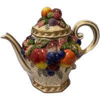 Fitz & Floyd Venezia Teekanne Unikat Vintage Keramik von SweetEmmaLous