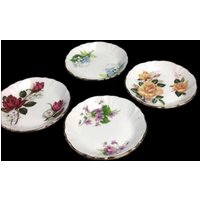 Hammersley | Spode Teeteller Set Mit 4 Stück Vintage China von SweetEmmaLous