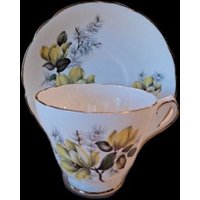 Regency Teetasse & Untertasse Vintage Porzellan von SweetEmmaLous