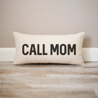 Rufen Sie Mom Kissen An Tochter Geschenk | Uni Für Sohn Rustikales Dekor Weg Going Away To College von SweetHooligansDesign