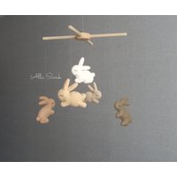 Hasen Mobile, Hase Kinderzimmer Deko, Peter Mobile Hasen Mobile, Hase Kinderzimmer Deko, Peter Mobile von SweetMobiles