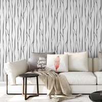 Abnehmbare Tapete Aus Baumrinde Cottonwood Selbstklebend von SweetPeaWallDesign