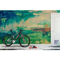 Loiretaler Tapete Abstraktes Schälen Und Aufkleben Wandbild von SweetPeaWallDesign