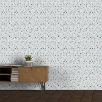 Terrazzo Quartz Tapete Zum Abziehen Und Aufkleben von SweetPeaWallDesign
