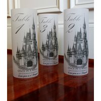 Aschenputtel Hochzeit Tischnummer Leuchten Märchenhaftes Dekor | 35Er Set von SweetSights