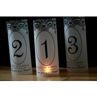 Märchenhafte Hochzeit Luminaries, Spitze Märchen Tischnummern, Märchenhaftes Tischdekor, Märchenhaftes Hochzeitsdekor - 30Er Set von SweetSights