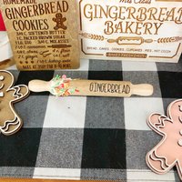 Mini Lebkuchen Nudelholz Rolling Pin Aus Holzrollen Für 2 Rollen von SweetSouthernLove06