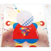 The Roboter Süße Dose.made in Japan.80Er Jahre.kokuyo.selten von SweetVintageGoods