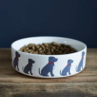 staffie Keramik Hundefutter/Wasserschale von SweetWilliamLondon