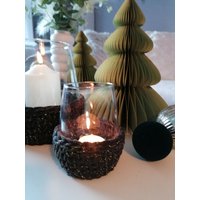 Windlicht Umhäkelt von SweethomeAnnett