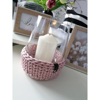 Windlicht Umhäkelt von SweethomeAnnett