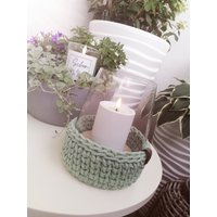 Windlicht Umhäkelt von SweethomeAnnett