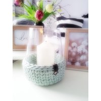 Windlicht Umhäkelt von SweethomeAnnett
