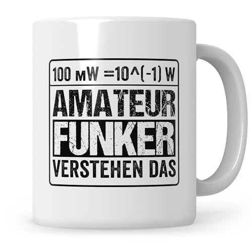 Sweetify Amateurfunk Tasse - Amateurfunker verstehen das - Funkgerät Amateurfunker Geschenk Kaffeetasse von Sweetify