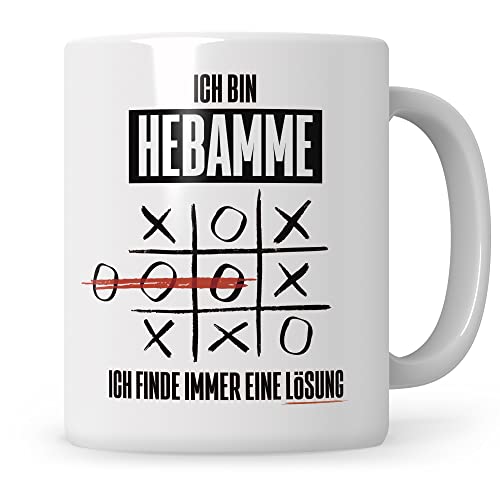 Hebamme Geschenk, Ich bin Hebamme Spruch, Lustige Hebammen Tasse, Schwangerschafts Begleitung, Hebamme Geschenkidee von Sweetify