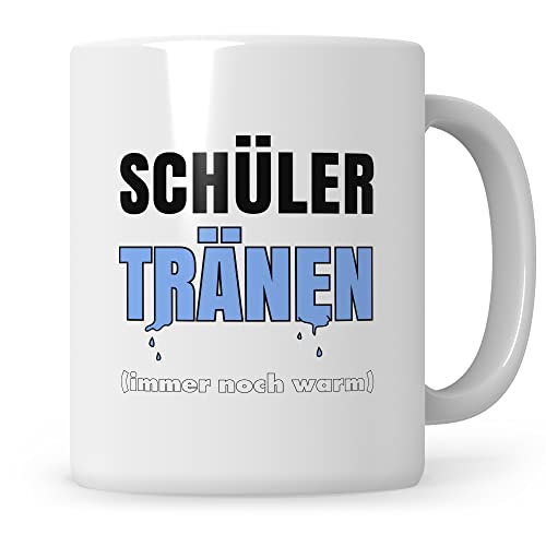 Lehrer Lehramt Sarkasmus Tasse Schüler Tränen Kaffeetasse Mathe Abschiedsgeschenk Lehrerin Geschenk von Sweetify