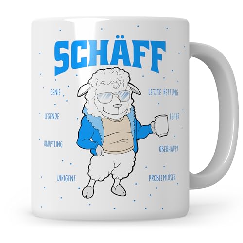 Sweetify Chef Tasse Geschenke Führungskraft Vorgesetzter Abteilungsleiter Kaffeebecher lustige Papa Geschenkidee Kaffeetasse Beförderung Schäff von Sweetify