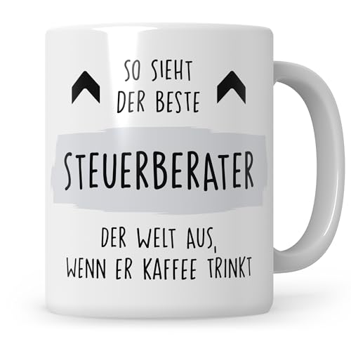 Sweetify Steuerberater Tasse, Steuerbürö, So sieht der beste Steuerberater der Welt aus, Steuerberaterausbildung, Rechnungswesen, Buchhaltung, Finanzamt von Sweetify