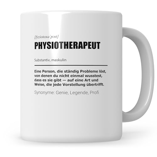 Sweetify Tasse Physiotherapeut, Physiotherapie, Physiotherapeut Geschenk, Geschenkidee lustiges Physio Geschenk von Sweetify