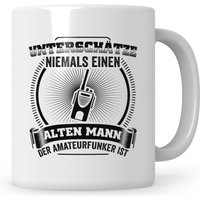 Amateurfunk Tasse Funker Funkgerät Amateurfunker Geschenk Kaffeetasse von SweetifyNET