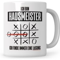 Hausmeister Tasse Hausverwalter Geschenkidee Spruch Kaffeetasse Lustiges Hauswart Geschenk Concierge von SweetifyNET