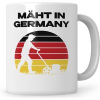 Mäht in Germany Tasse Gartenarbeit Landschaftsgärtner Rasenmäher Hobbygärtner Gärtnerin Geschenk, Gärtner Geschenkidee Mäht in Germany Tasse Gartenarbeit Landschaftsgärtner Rasenmäher Hobbygärtner Gärtnerin Geschenk, Gärtner Geschenkidee von SweetifyNET