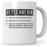 Reitlehrerin Tasse, Reiterin Geschenkidee, Reitschule, Geschenk, Pferd Kaffeetasse von SweetifyNET