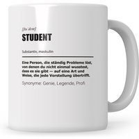 Student Tasse, Geschenke Für Studenten, Erstsemester, 2023 Studium, Geschenkidee Becher, Kaffeetasse Studentin, Universität Uni Kaffeebecher von SweetifyNET