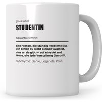 Studentin Tasse, Geschenke Für Studentinnen, Erstsemester, 2023 Studium, Geschenkidee Becher, Kaffeetasse Universität Kaffeebecher von SweetifyNET