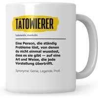 Tätowierer Tasse Tattoo Kaffeebecher Tätowierer Tasse Tattoo Kaffeebecher von SweetifyNET