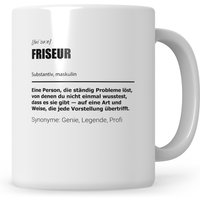 Tasse Friseur Lustig Hairstylist Spruch, Kaffeetasse Beruf Friseursalon Becher, Geschenk, Spruch Barber Kaffeebecher Geschenkidee von SweetifyNET