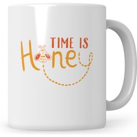 Tasse Imker Lustig, Time Is Honey, Geschenk, Spruch Imkerei Kaffeebecher Geschenkidee, Bienenzüchter Honig Bienen Natur Biene von SweetifyNET