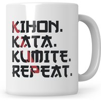 Tasse Karate Lustig, Karateka Evolution Geschenk Kampfsport Kickboxen Boxen Sport Geschenkidee von SweetifyNET