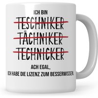Techniker Tasse von SweetifyNET